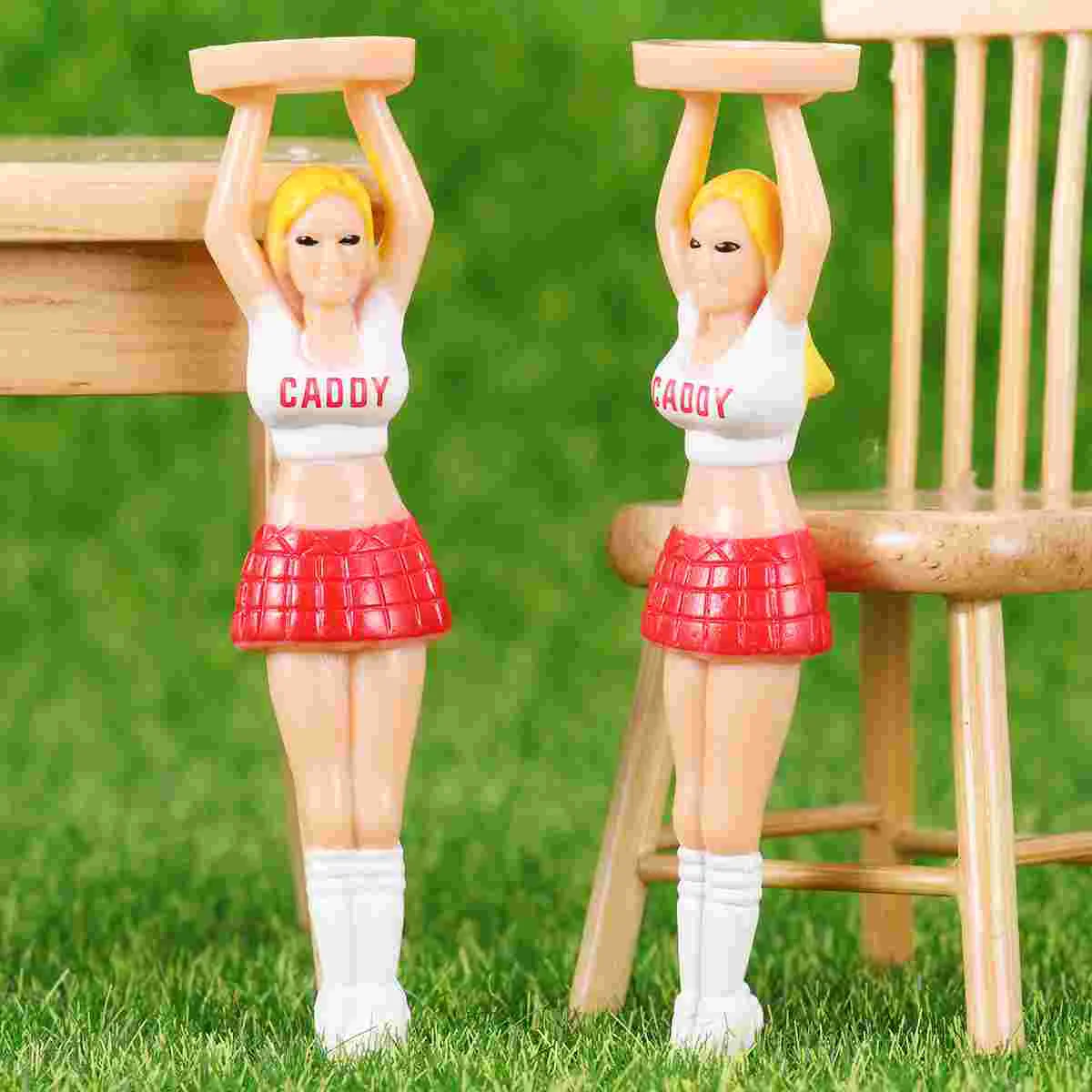 

4Pcs Outdoor accessories funny nail creative rack cheerleader girl