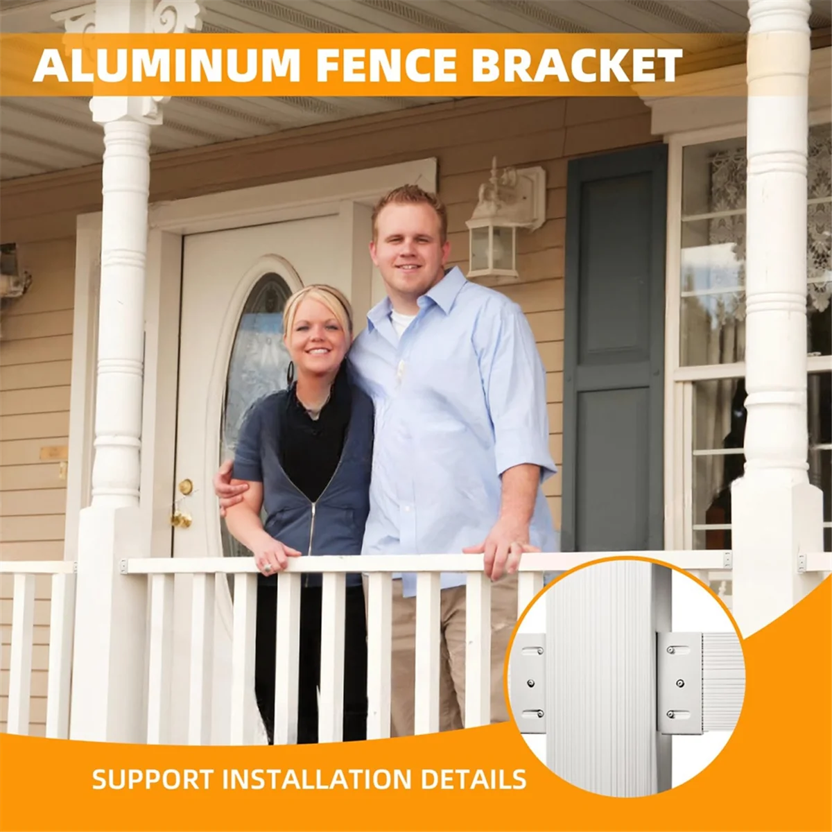 Комплект кронштейнов для тяжелых условий эксплуатации на 2-3/4 дюйма белый