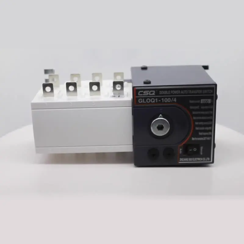 

China GLOQ1 Automatic ATS Auto Changeover Switch 630A 1000A Change Over Switch PC Class 400A 4P Automatic Transfer Switch