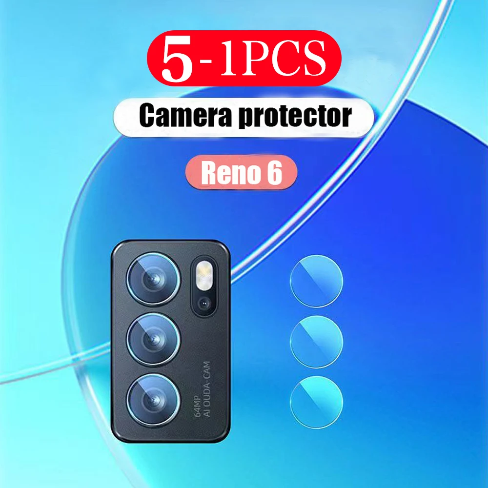 

5-1Pcs 9H Camera Lens protector For OPPO reno 4 5 5K 6 9 A1 pro plus 3 2 2Z 2F 10X ZOOM ACE Z Camera protective Film full cover