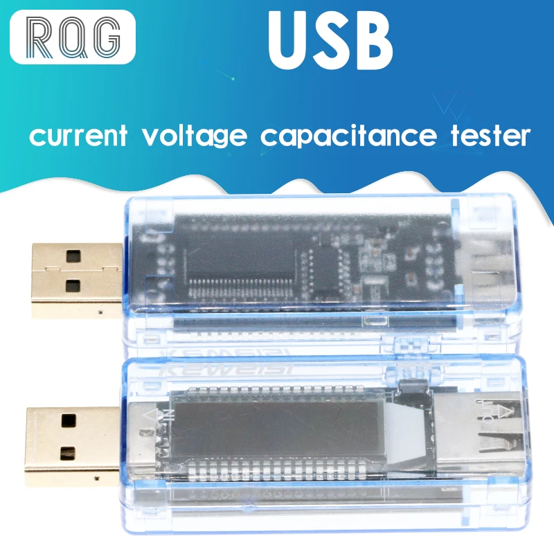 

USB Current Voltage Capacity Tester Volt Current Voltage Detect Charger Capacity Tester Meter Mobile Power Detector Battery Test