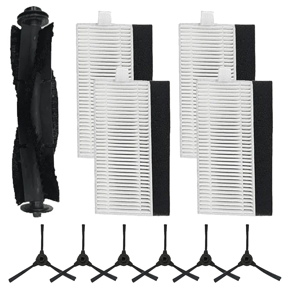 11 шт. комплект фильтров основной щетки и боковой для IHome AutoVac Nova Orbita Eclipse Luna IHRVS1