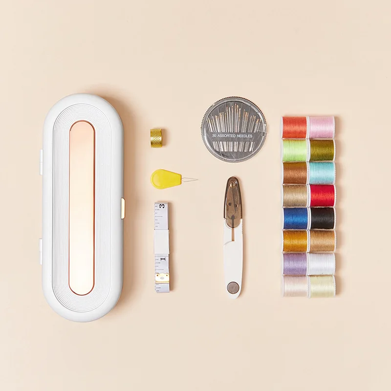 

2022 New Sewing Threads Storage Box Bobbin Carrying Case Container Holder Transparent Needle Wire Storage Organizer Sewing Reel