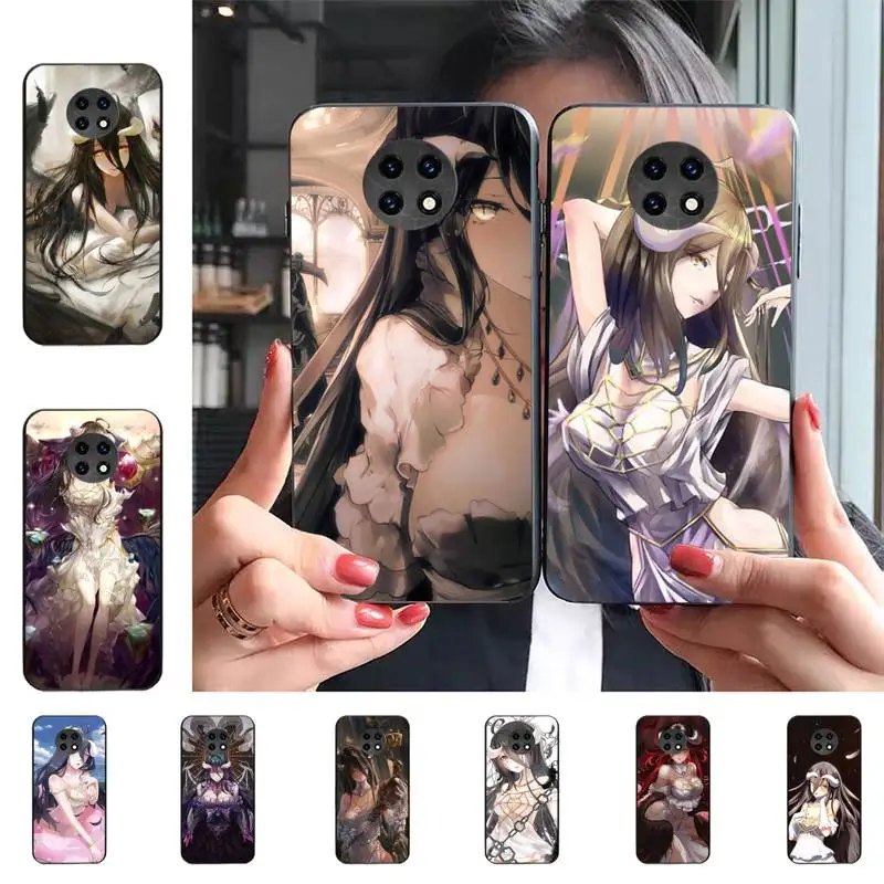 

Albedo Overlord Anime Phone Case For Redmi 9 5 S2 K30pro 4X 6Pro Fundas for Redmi 8 7 7A note 5 5A Capa