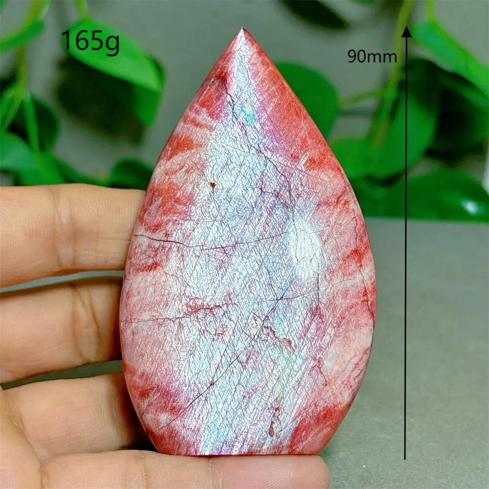 

Red Moonstone Free Form Crystal Natural Stone Quartz Stone Minerals Home Decoration Reiki Energy Healing Spiritual Luck Love