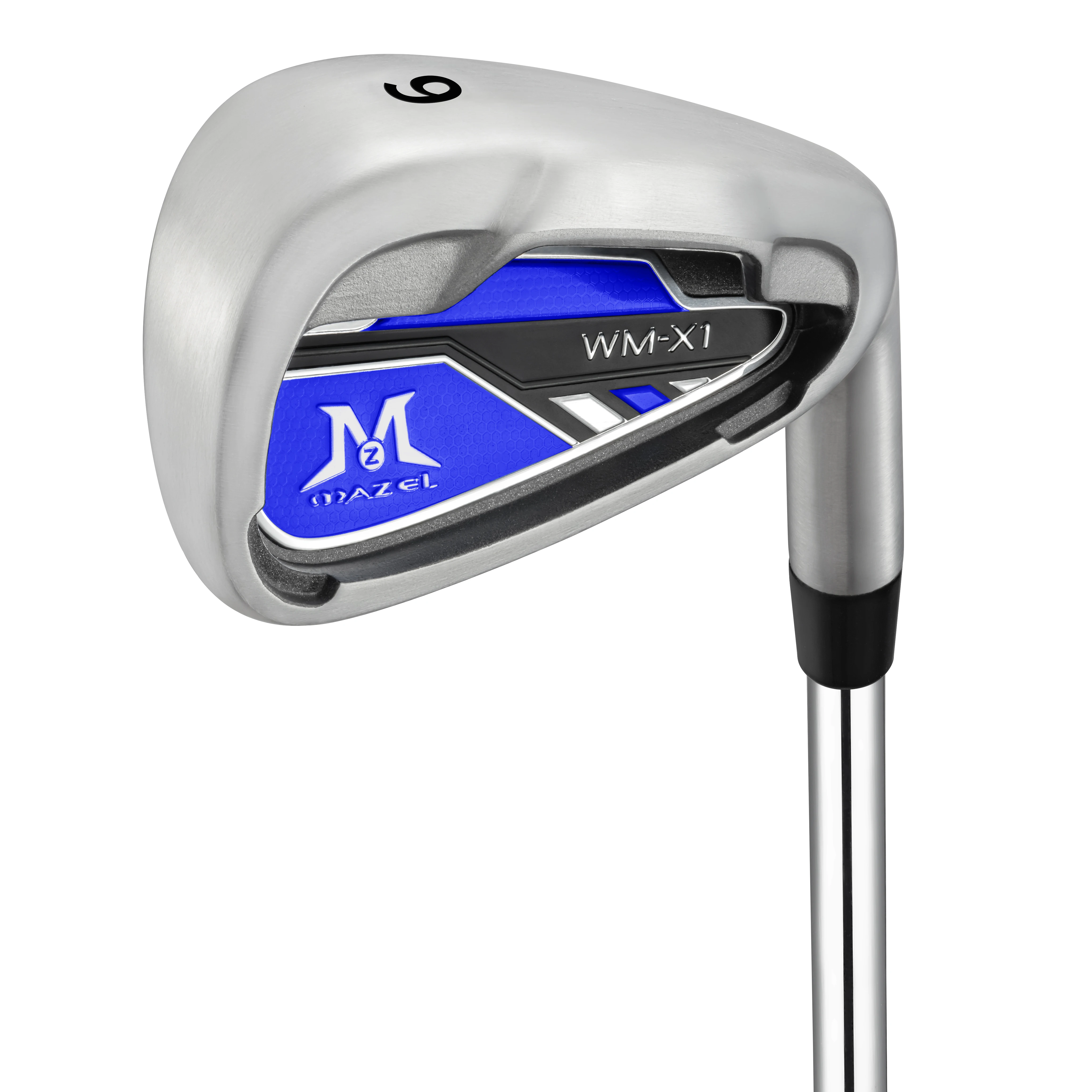MAZEL Golf Iron Individual Blue WMX1 Clubs Pitching Wedge For Men ((1,2,3,4,5,6,7,8,9,AW,PW,SW)