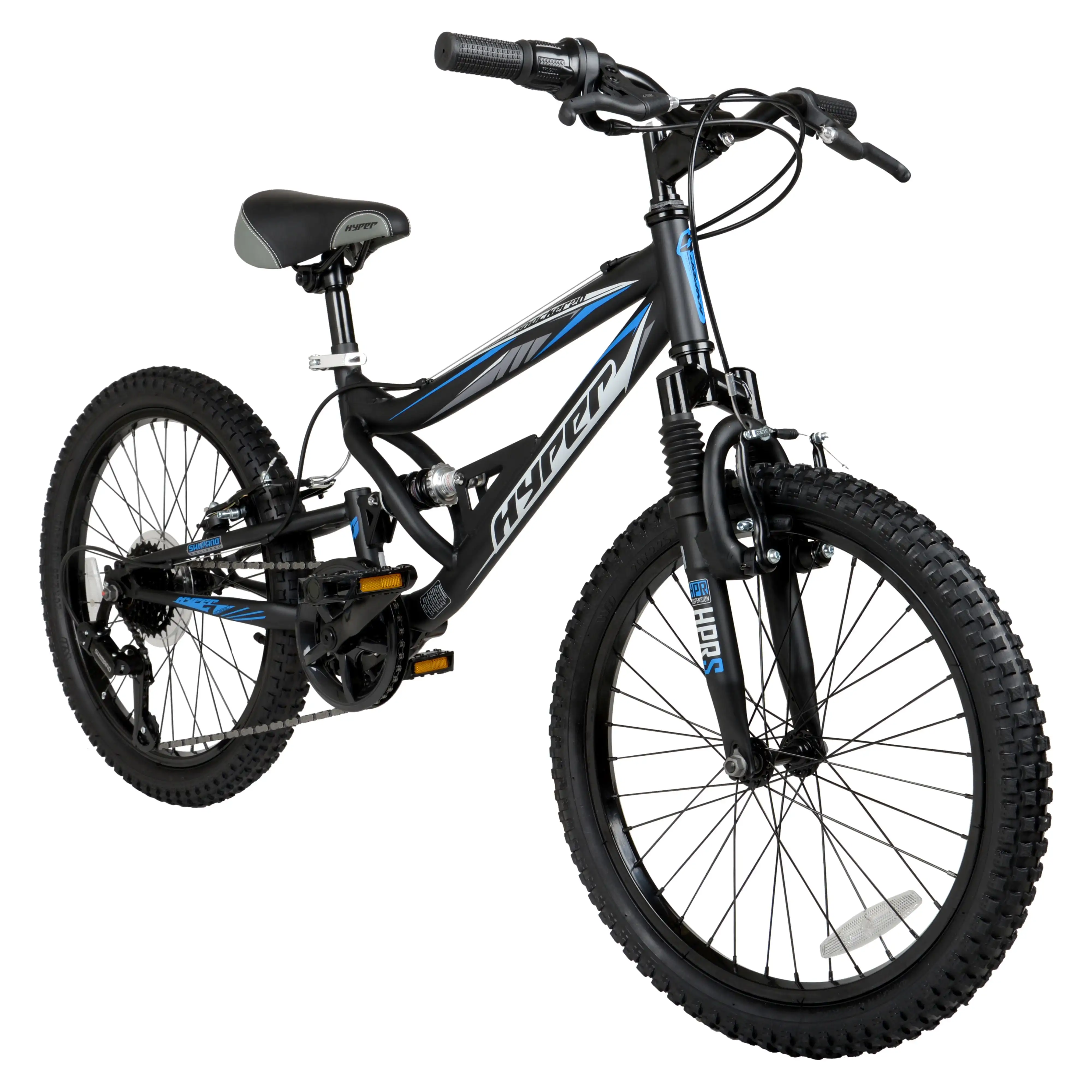 

20" Boys Shocker Mountain Bike, Kids, Black