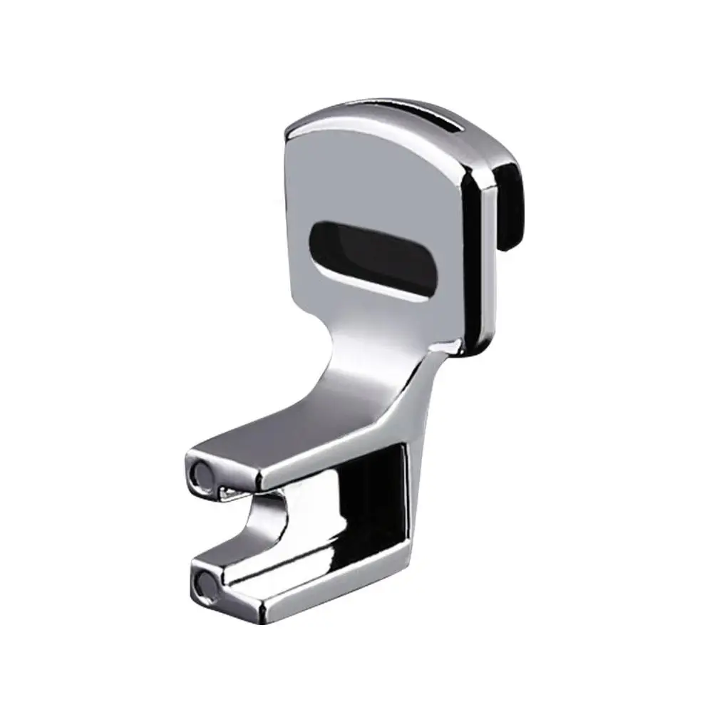 

Hot Sale 1Pcs Sliver Rolled Hem Curling Presser Foot For Sewing Machine Singer Replacement Sewing Accessories