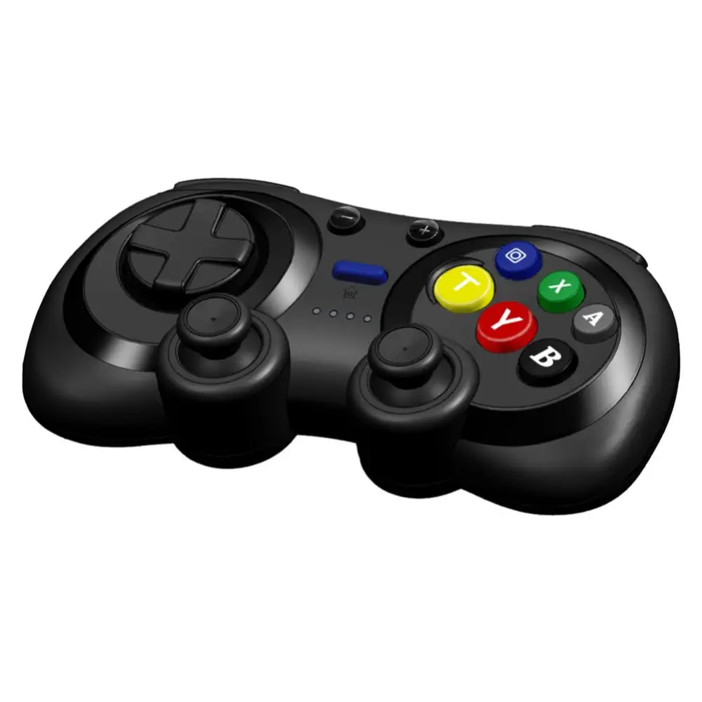 

One-key Connection Compatible Controller Mini Gamepad Controller Vibration Rocker Built-in Dual Motor Wireless Handle