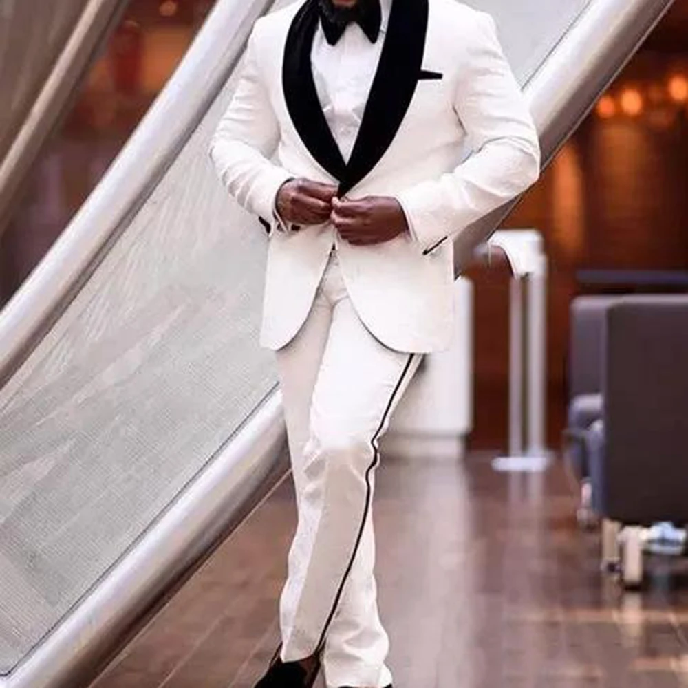 Костюм Свадебный Мужской с отложным воротником