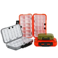 fishing waterproof fishing tackle box double sided opening and closing bait box multifunctional hook and bait accessory box