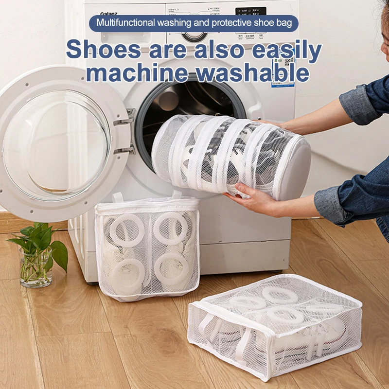 

Shoe Washing Storage Bag Washing Machine Special Care Washing Bag Household Shoe Washing Bag Portable Mesh Bag Anti-deformation