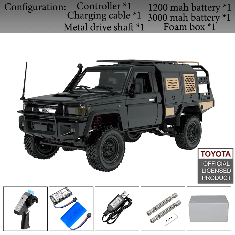 1:12 MN82S 2 4G Supertourer полномасштабный пикап короткий грузовик 4WD альпинистский