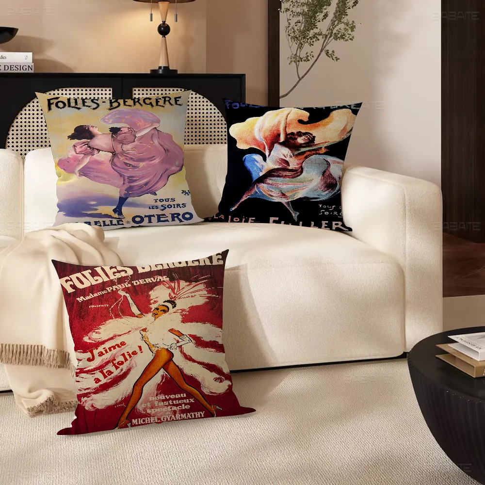 Подушка художника с листвами Bergere подарок украшение для дома и офиса спальня