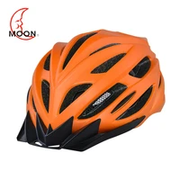 moon high quality safety bike bicycle helmet with velvet chin pad capacete