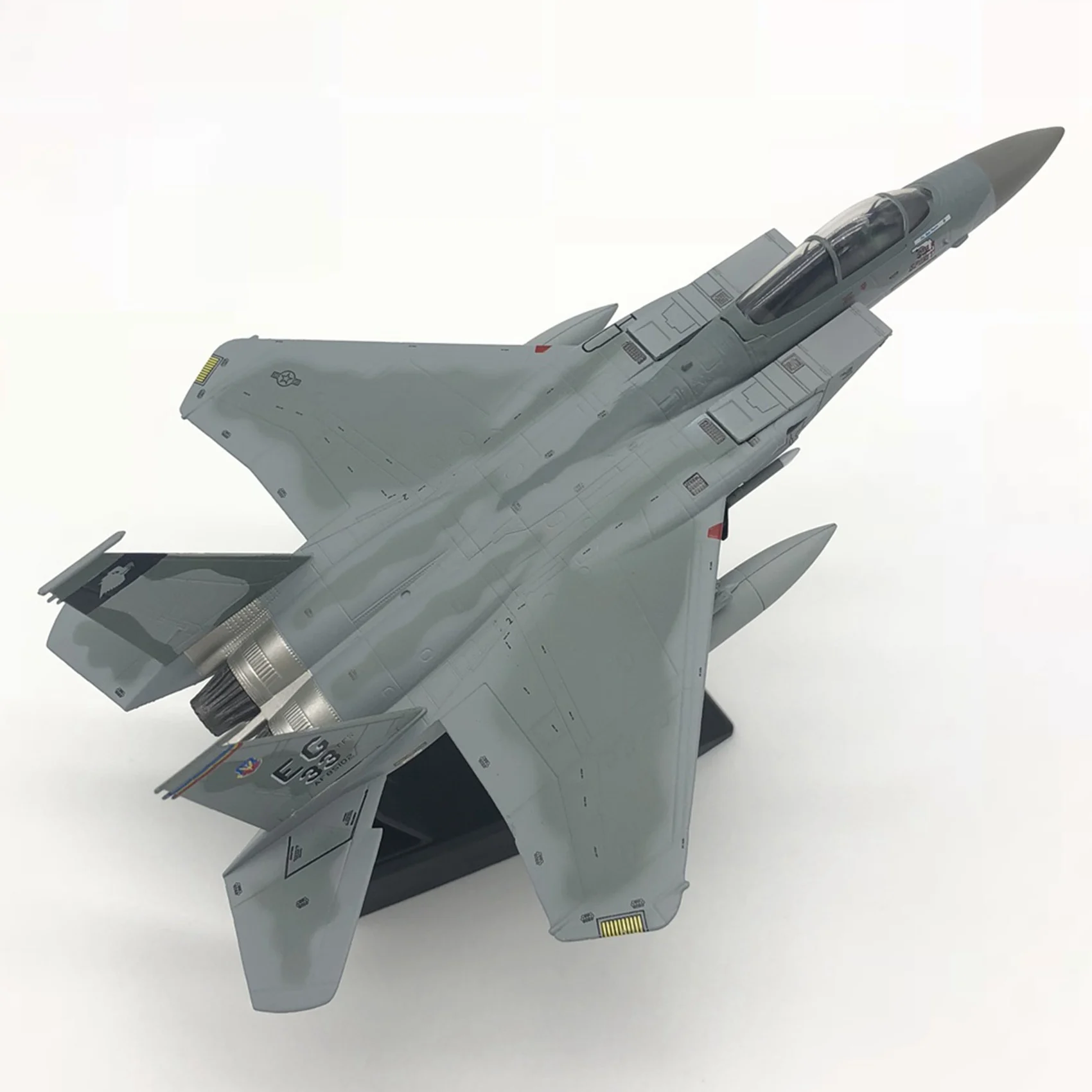 Фото 1/100 масштаб литья под давлением самолеты F15 Eagle американский военно-морской самолет модель для коллекции подарок домашний декор для гостиной №3