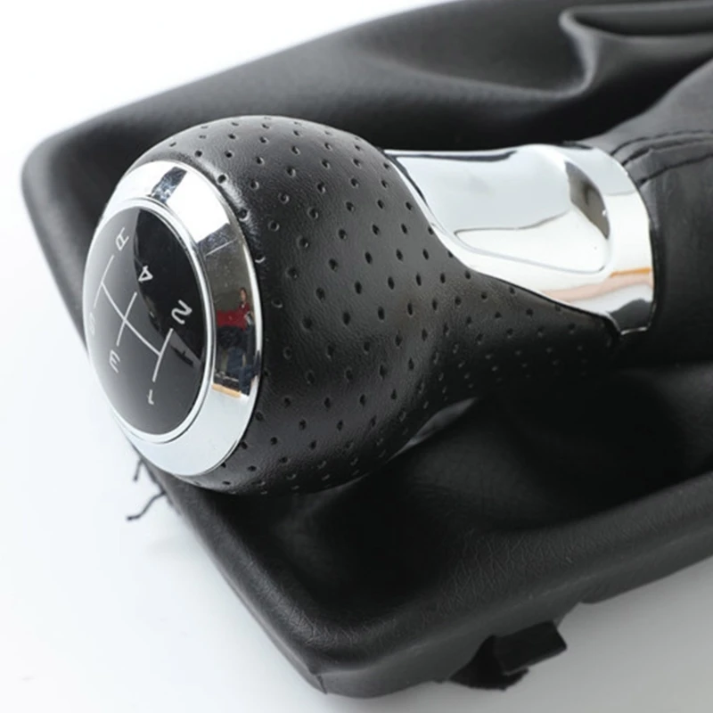 094D Автомобильная ручка переключения передач с пыльником для 8F 2007-2015 5/6 Скорость