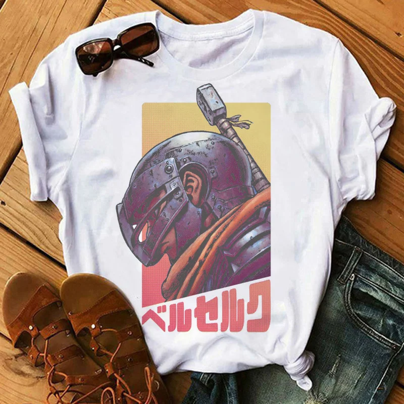 

Мужская Повседневная футболка с рисунком аниме для пар