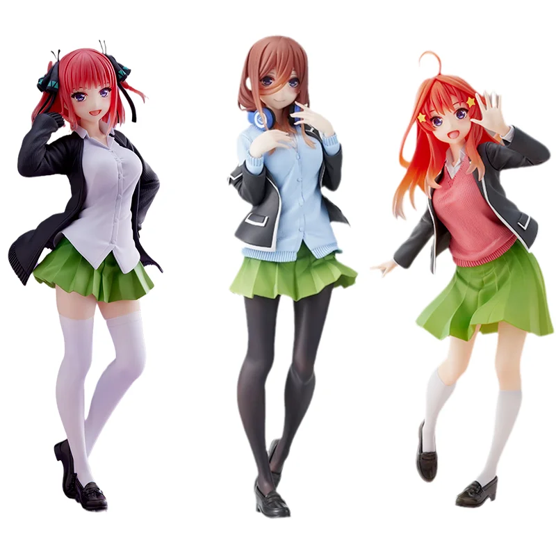 

20cm Original Anime Figure Nakano Itsuki Nakano Nino Nakano Miku Action Figure Toys for Kids Gift Collectible Model Ornaments