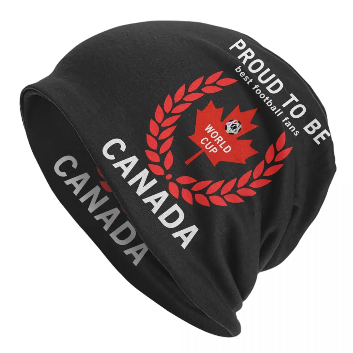 

Canada Best Football Fans Classic Bonnet Hats sun caps Graphic Cool Unisex Skullies Beanies Caps Knit Hat Bonnet Hats