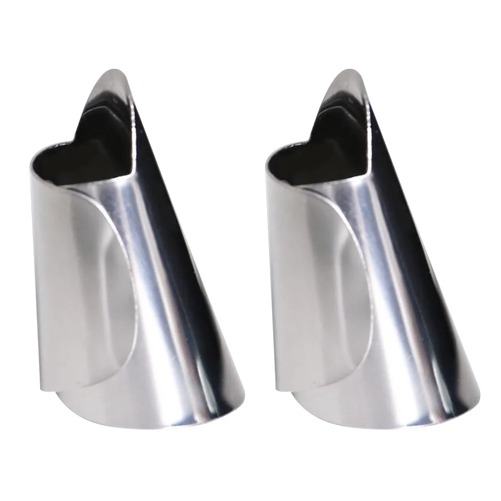 

2 Chestnut Peeling Tool Finger Guards Cooking Finger Protector Slicing Cutting Protector Finger Seafood Sheller