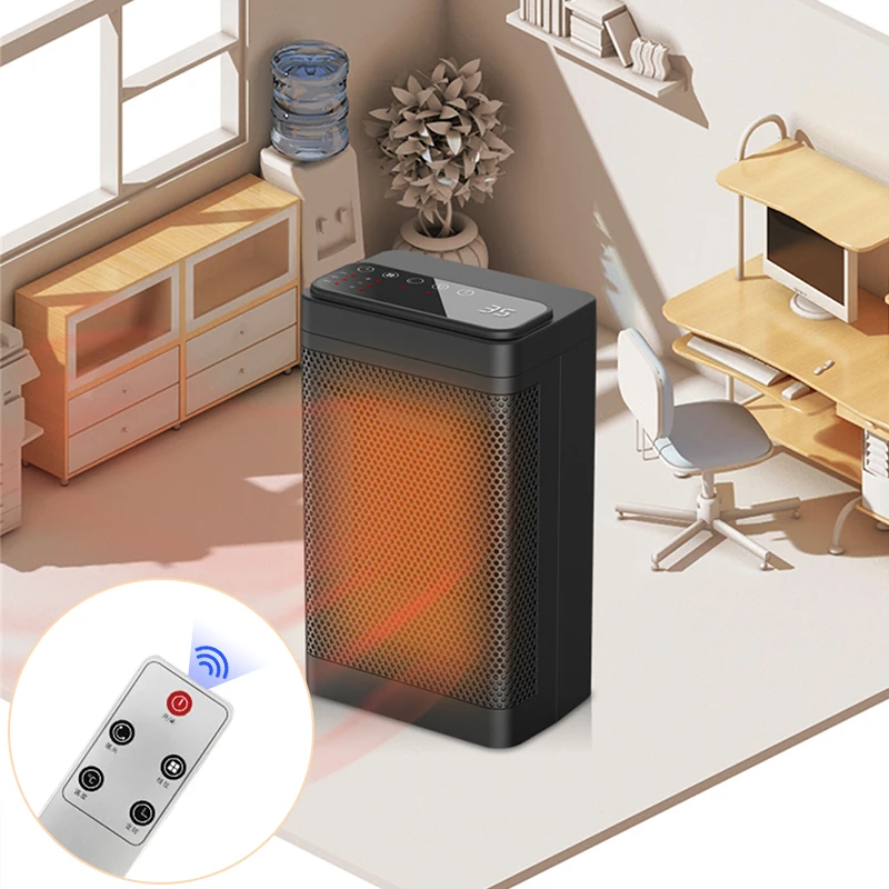 

Electric Warm Fan Heater For Home Remote Control Safe Fast PTC Heating Machine Low Consumption Warning Sheet Electric Blanket