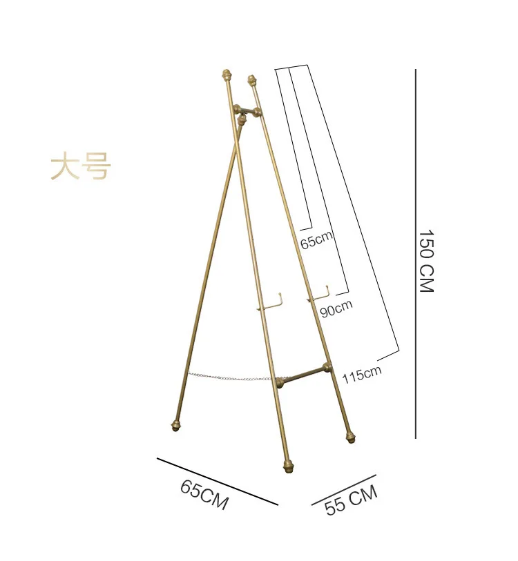 

Легкая свадебная стойка для фотосъемки, скандинавский отдел продаж, реклама, железный мольберт, металлическая фоторамка, посадка