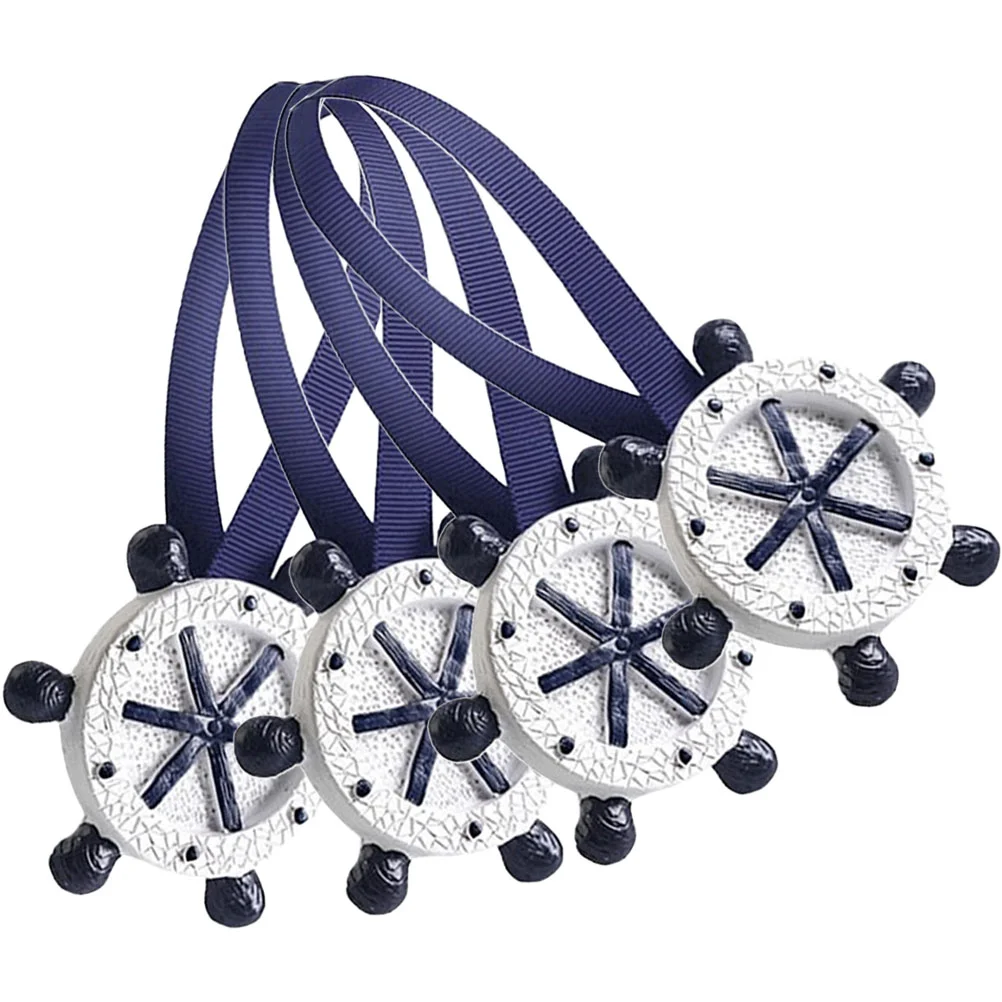 

Curtain Magnetic Tie Tiebacks Tieback Decorative Ties Mediterranean Buckle Holdback Nautical Drapery Straps Clip Drapes