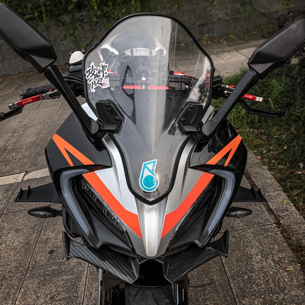 CF250SR мотоциклетный передний нижний дефлектор губ Спойлеры крыло
