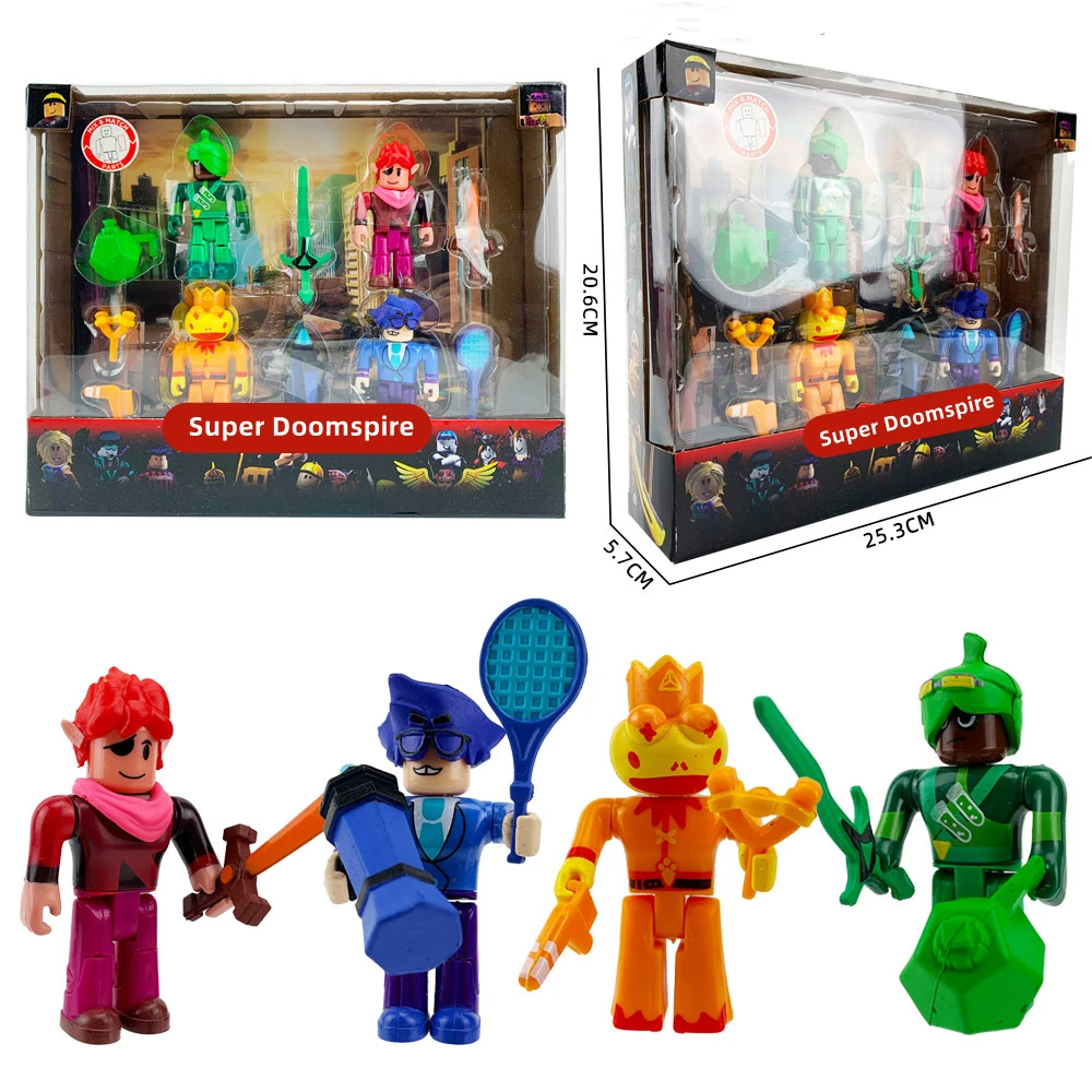 

Super Doomspire Toys Game Pack Virtual World Jugetes Anime Model Figurines Action Collection Figures Gift for Kid