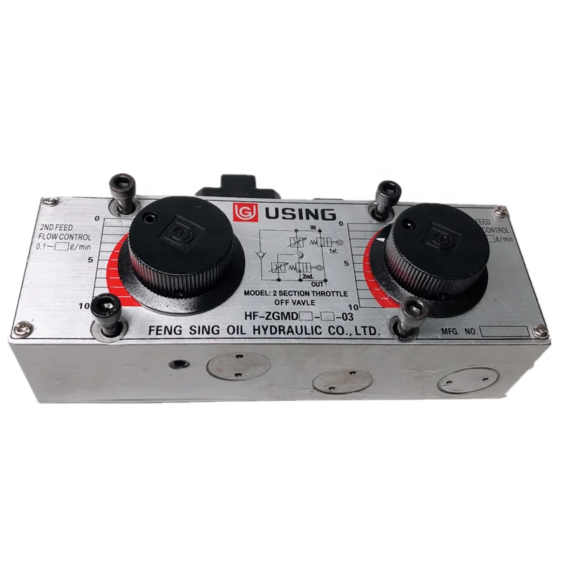

USING HF-ZGMD 2 8 HF-ZGMD4 - 1 2 3 -03 Electromagnetic flow control regulating valve hydraulic valve