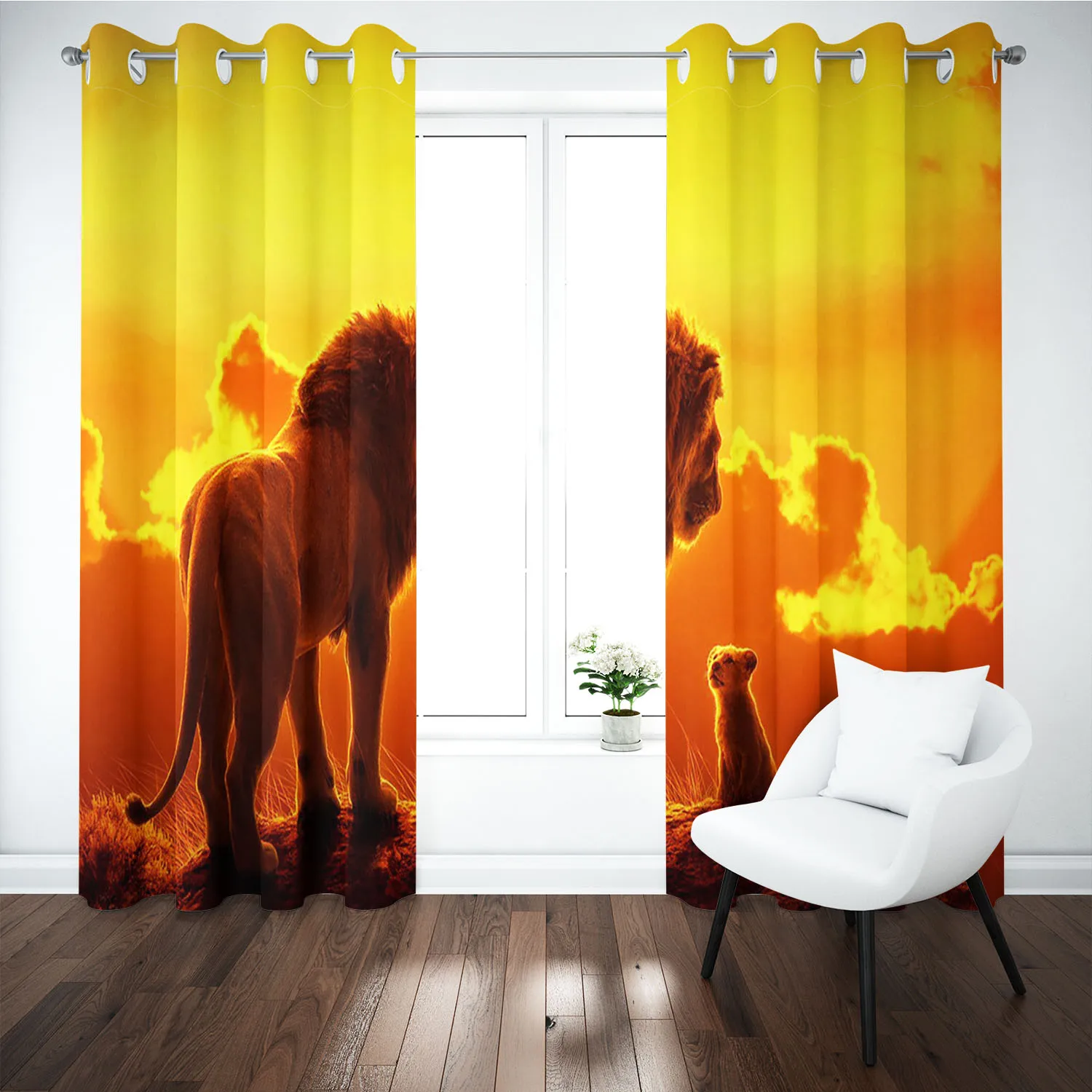 Шторы светонепроницаемые из 100% полиэстера с защитой от пыли