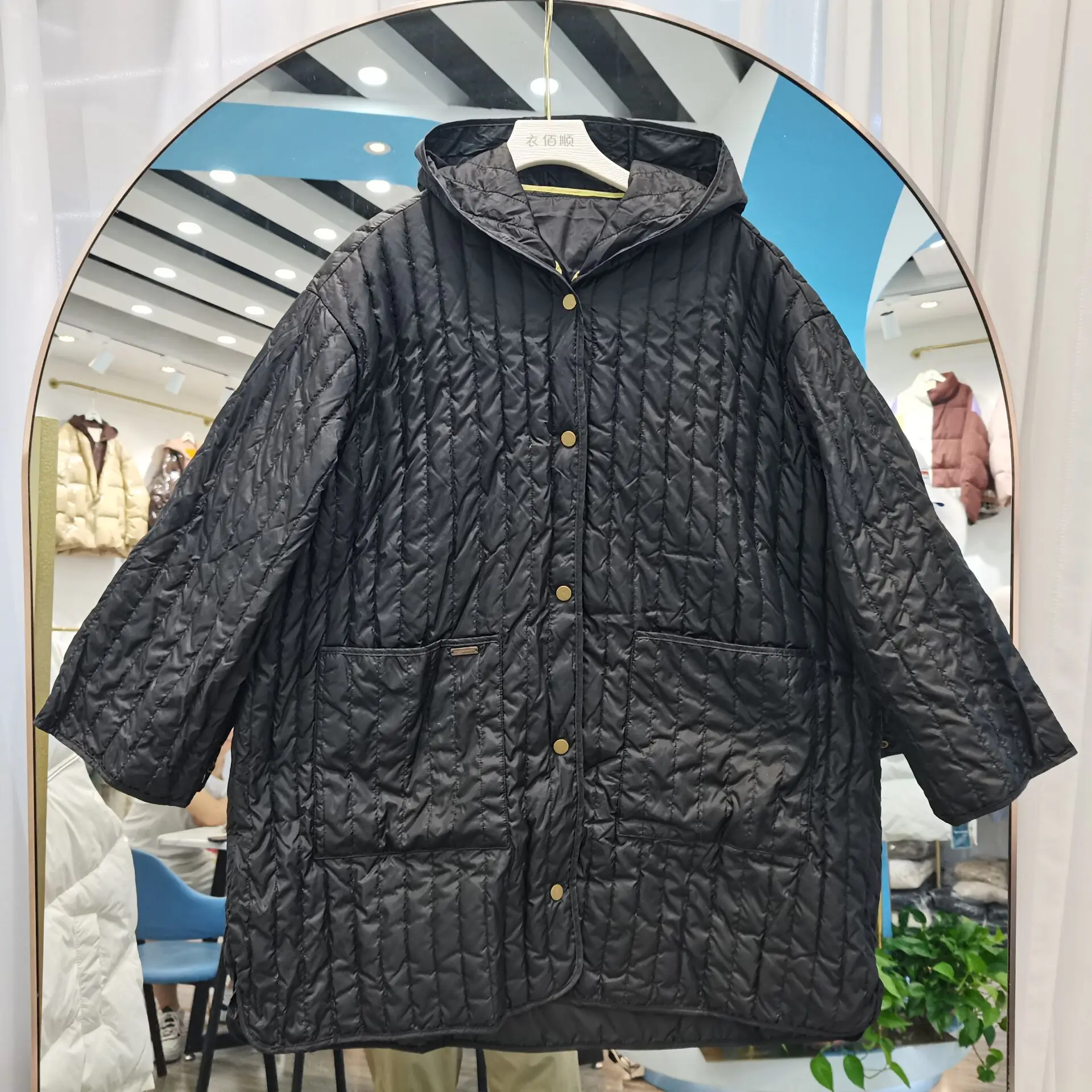 

New Oversized Ultra light Women Casual Long Down Jacket White Duck Down Coat Autumn Winter Hooded Parkas Feather Female Outwear