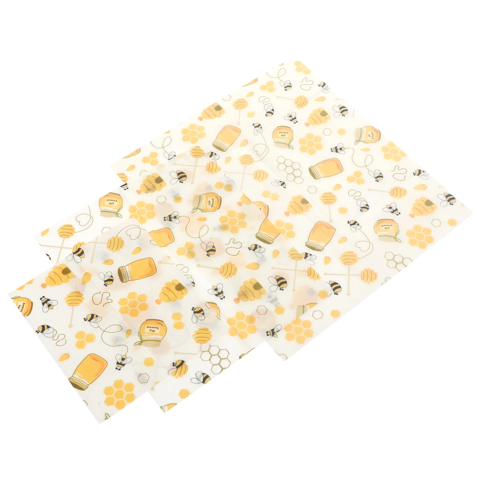 

Beeswax Paper Wax Wrap Wraps Reusable Wrapping Bread Sheets Film Cling Covers Cloth Sandwich Grease Resistant Wrapper Packing