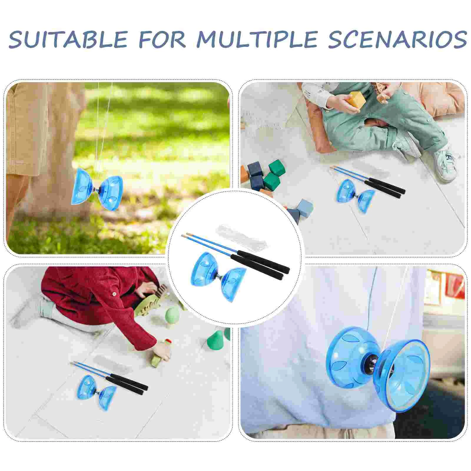 Двуглавый Diabolo Yoyo Pofessional китайский йо-йо игрушки для детей жонглирующая стрела