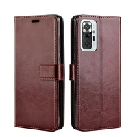 luxury flip leather case for note 11 pro wallet book phone case for note 11 protect cover