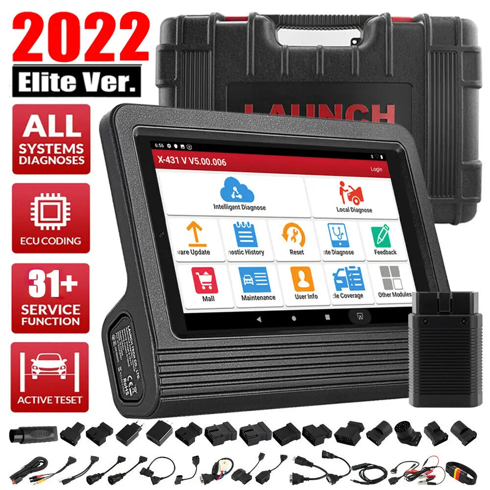 

LAUNCH X431 V PRO 4.0 Bidirectional Diagnostic Tool KEY Coding TPMS OBD2 Scanner