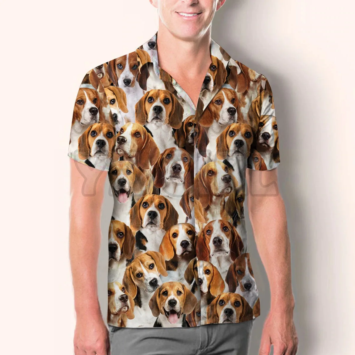 You Will Have A Bunch Of Beagles Hawaiian Shirt3D All Over Printed Hawaiian Shirt Men's For Women's Harajuku Casual Shirt Unisex