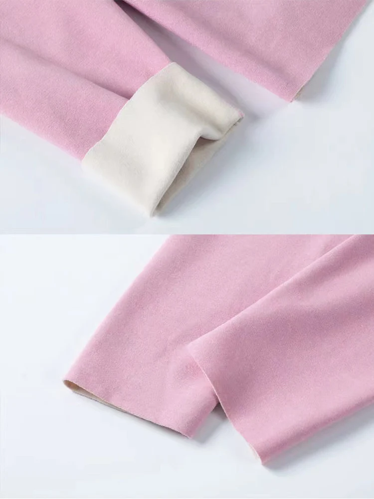 Зимняя одежда 2024 новый Бархатный комплект термобелья плотное теплое нижнее