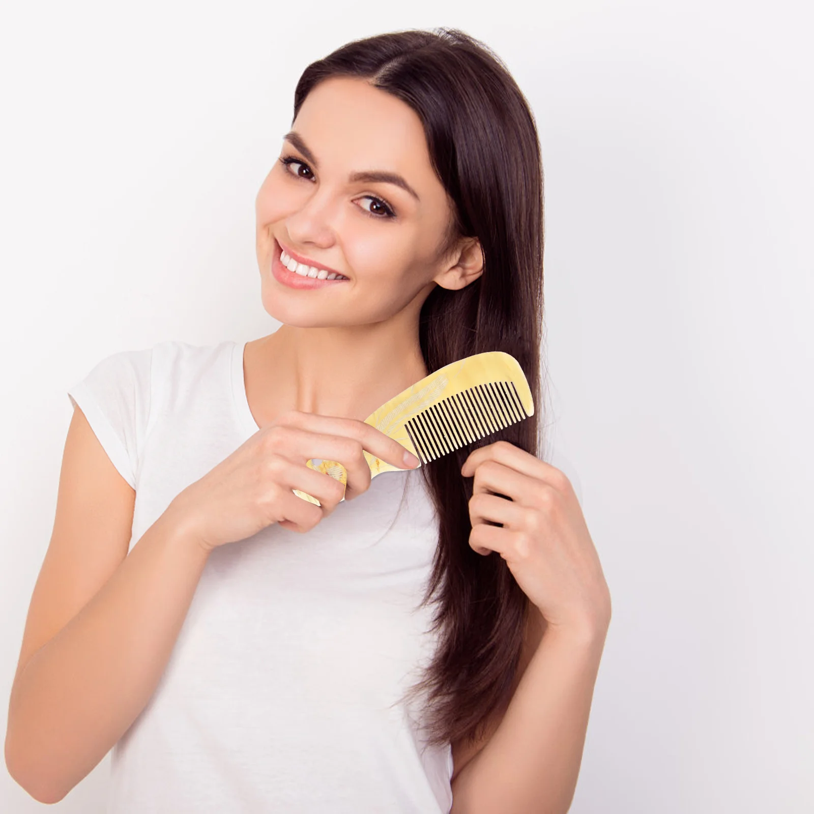 Нежная креативная Удобная парикмахерская расческа для волос ручная Расческа