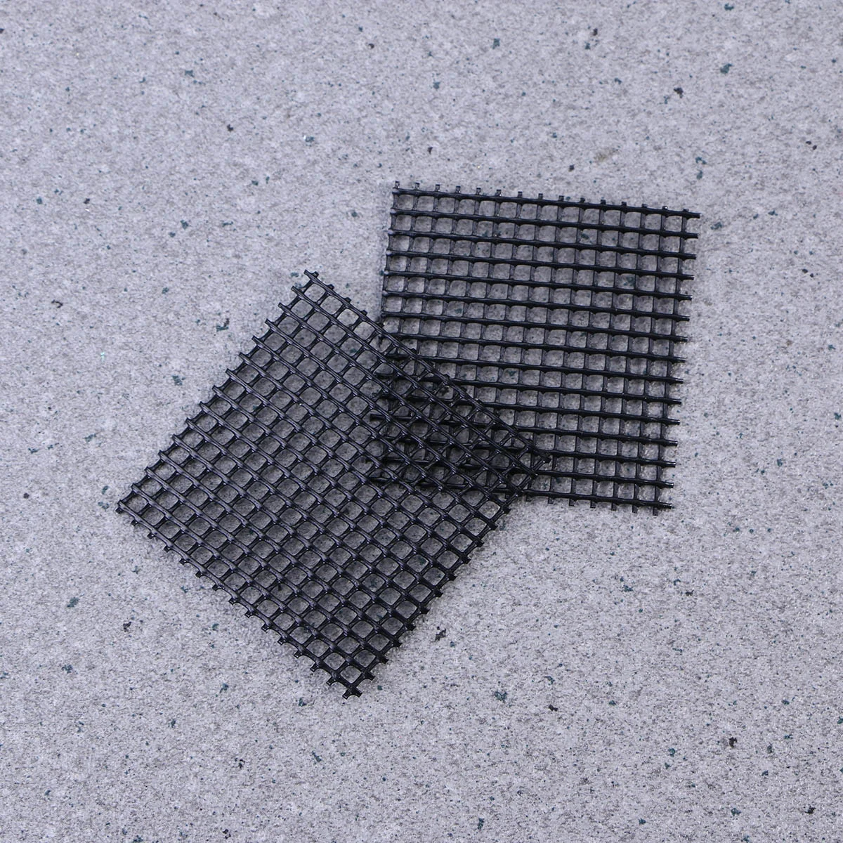 

50Pcs Bonsai Pot Bottom Grid Mat Mesh Canvas Gutter Mesh Screen Square Pads for Pot