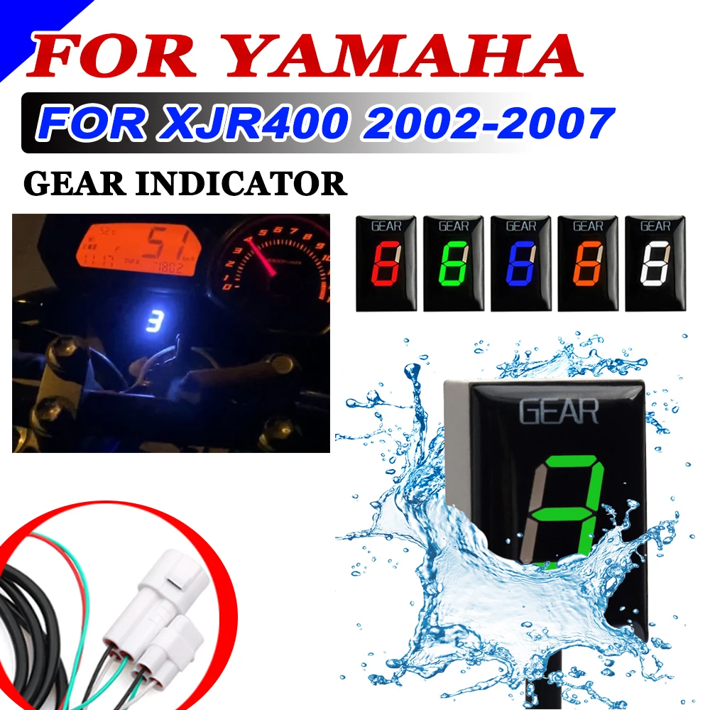 

For YAMAHA Xjr400 2002 2003 2004 2005 2006 2007 Xjr 400 Motorcycle Special Accessories LED 1-6 Gear Display Indicator