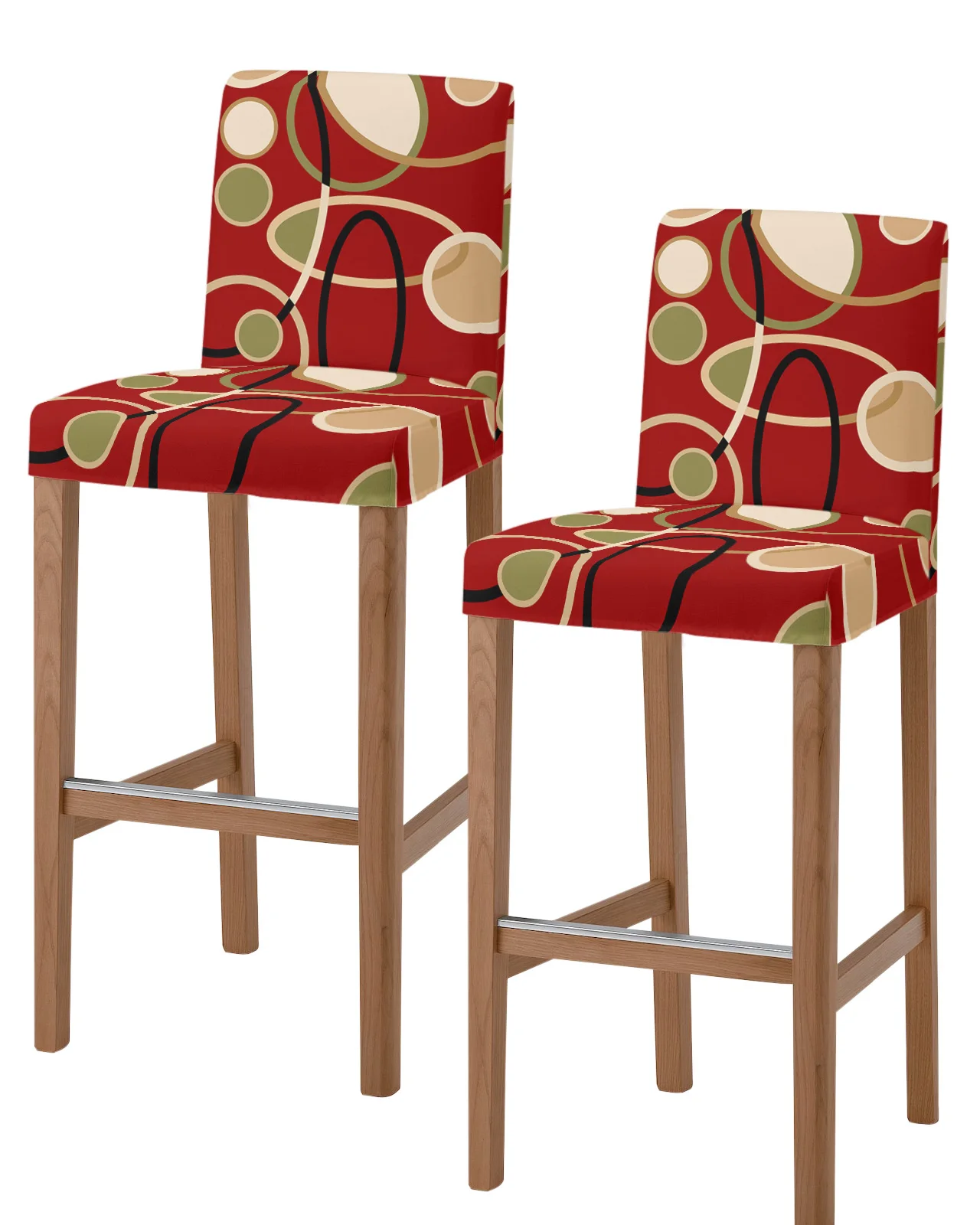Cover Cafe Office Chair Slipcovers Removable Chair Seat Cove