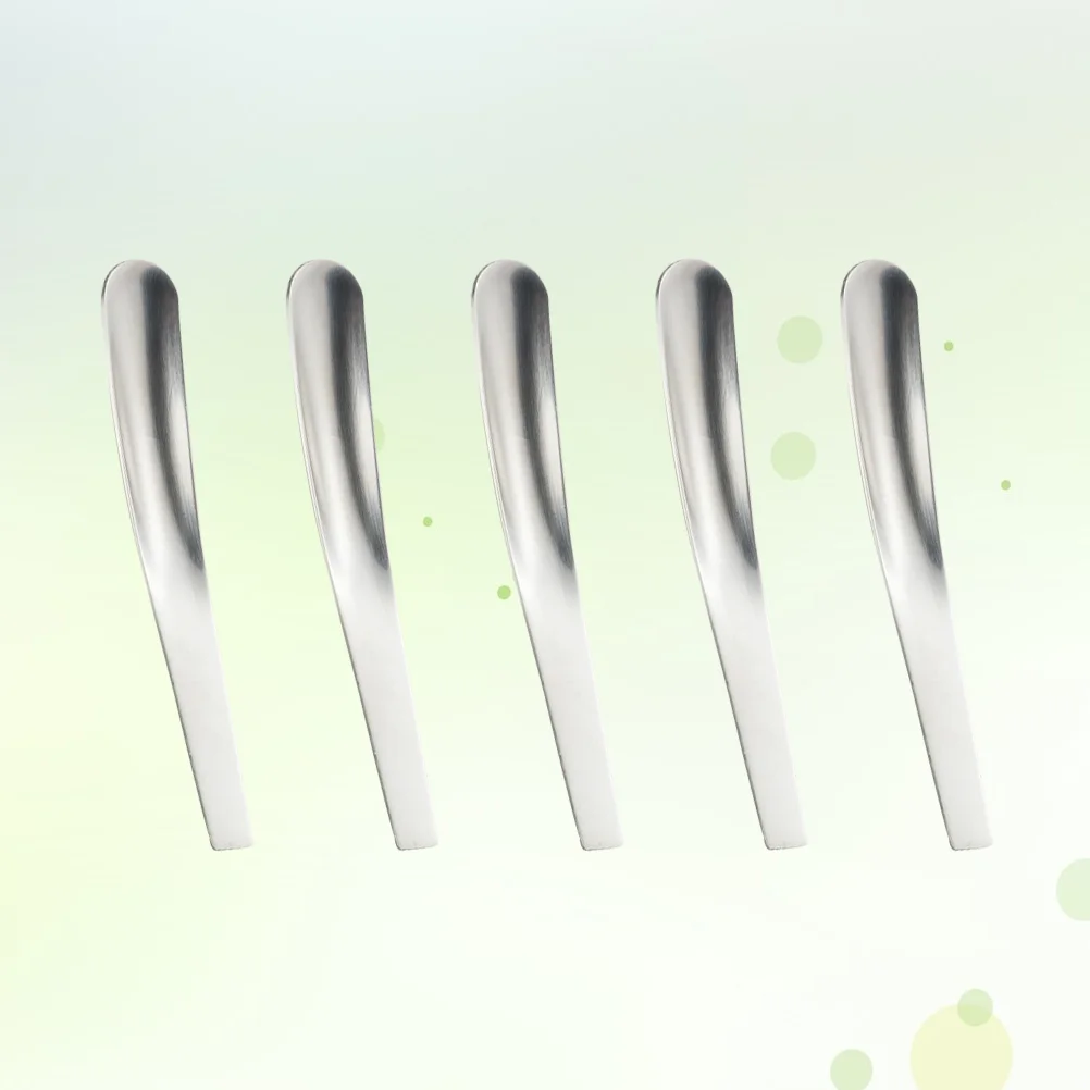 

5 шт., ложка для супа из нержавеющей стали