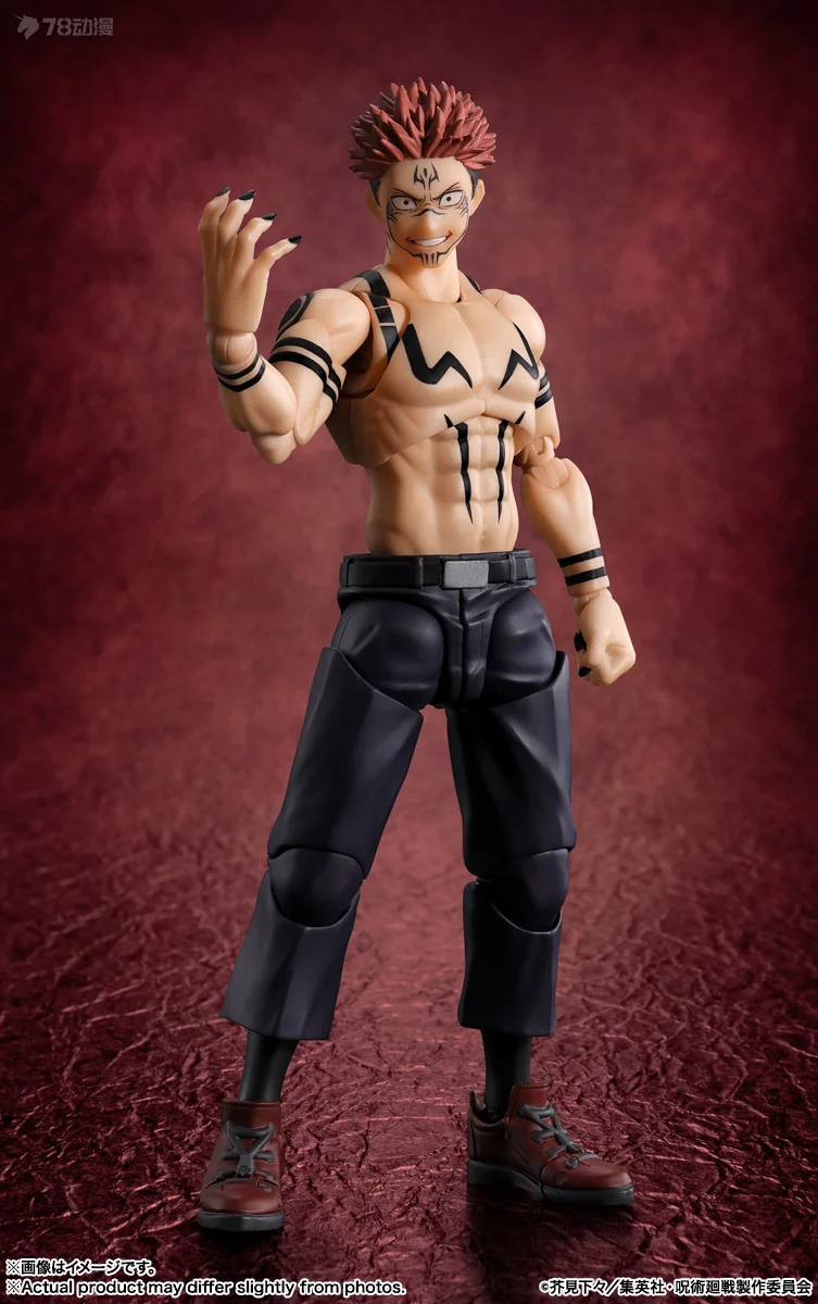 

Оригинальная Bandai SHF Ryomen Sukuna ПВХ аниме экшн-фигурка коллекционные игрушки для мальчиков подарок