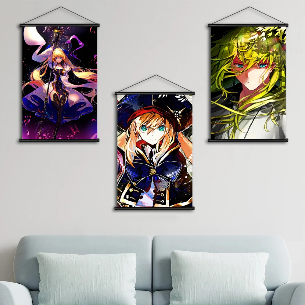 Плакаты Fate Zero Картина на холсте японское аниме Модульная картина Grand Order