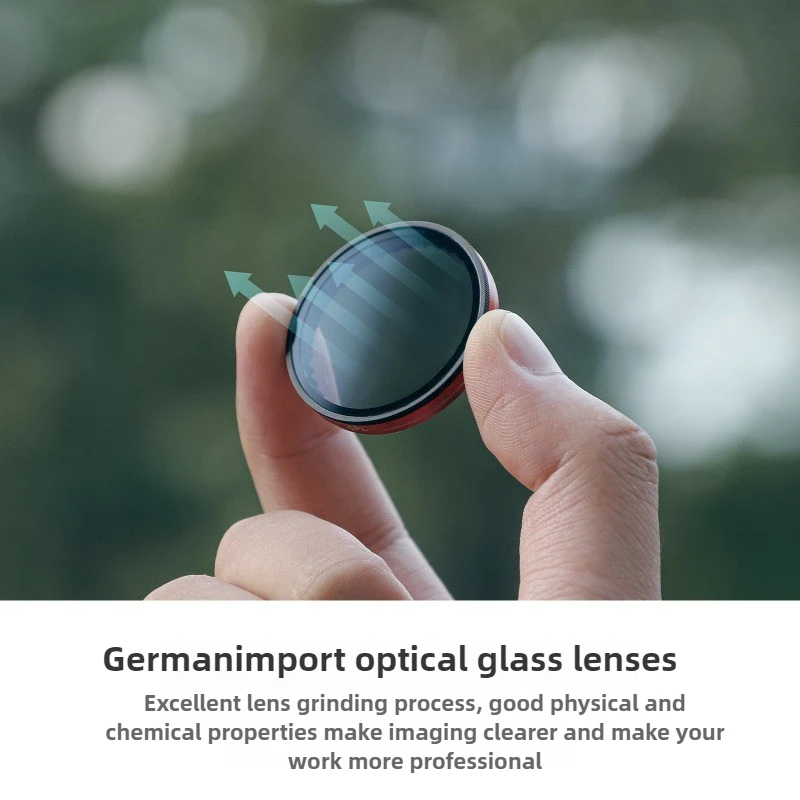 Фильтр для DJI Action 5 Pro регулируемый диммер CPL ND64