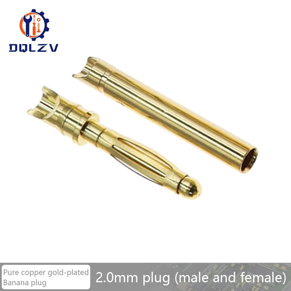 

Разъемы "банан" DQLZV Model aircraft banana socket