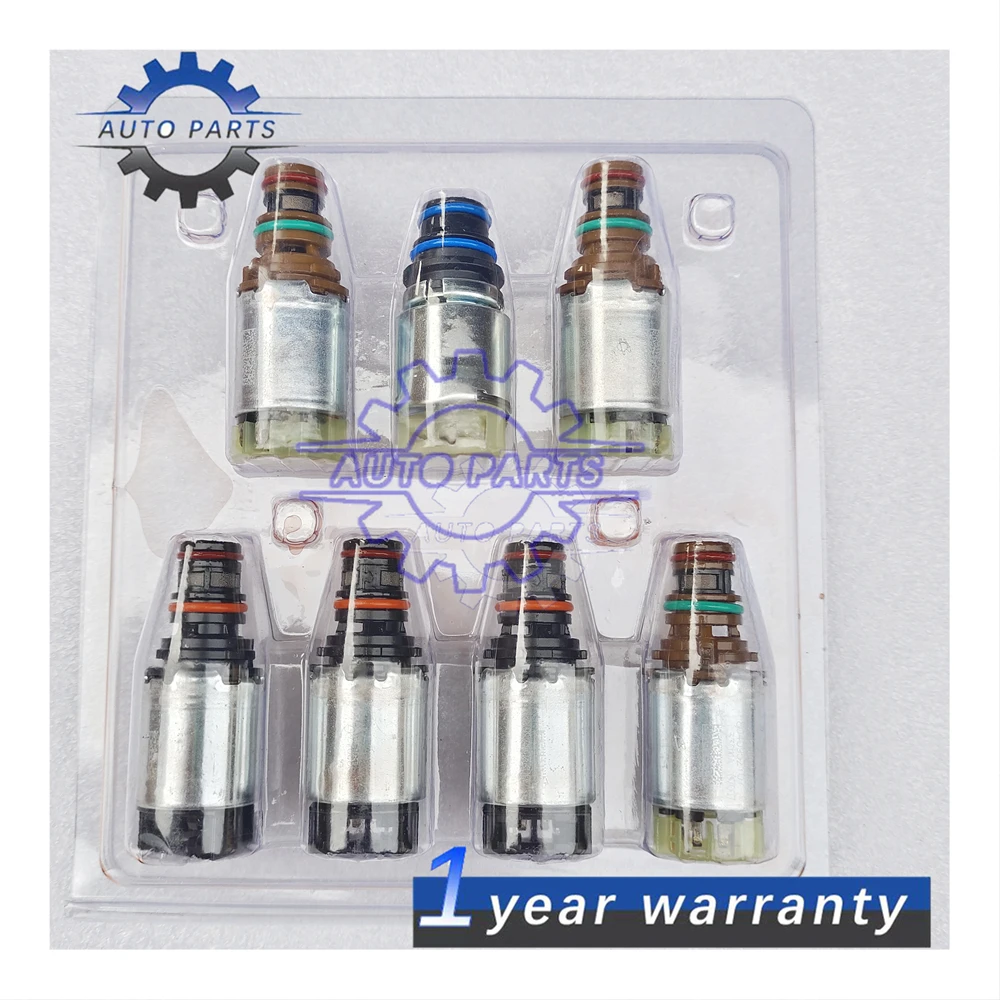 100% новый 7-компонентный комплект электромагнитных клапанов трансмиссии первого