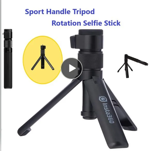 

Sport Handle Tripod Bullet Time Rotation Selfie Stick Monopod 2023 For Insta 360 X3 / One Rs / One X2 New For Insta360 One Rs X2